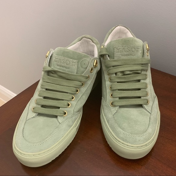 ❤️SOLD❤️Mason Undergarments NEW Tia Nubuck trainers 39 - Picture 2 of 6